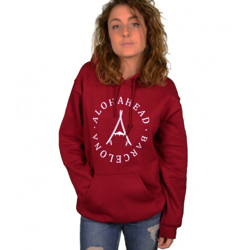 LOGO HOODIE - GARNET