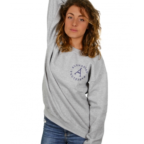 LOGO ICON SWEATSHIRT- ASH