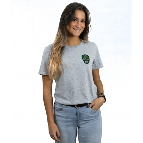GREEN SKULL - GRAY