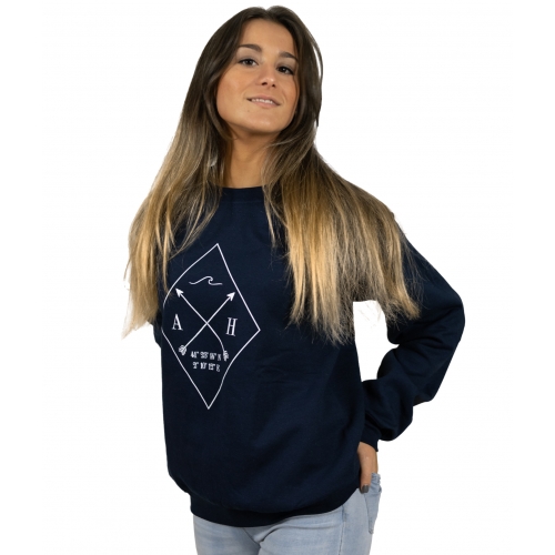 DIAMOND SWEATSHIRT - NAVY