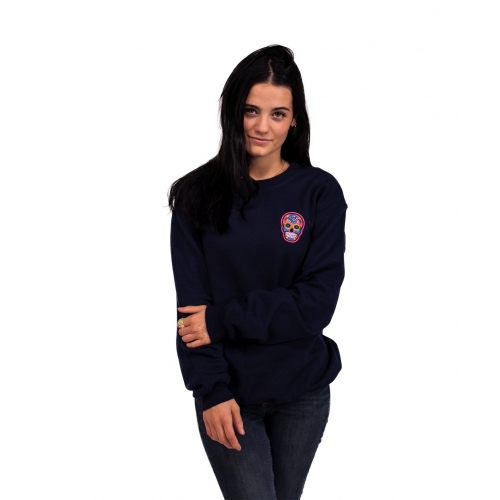 NAVY SWEATSHIRT - SKULL