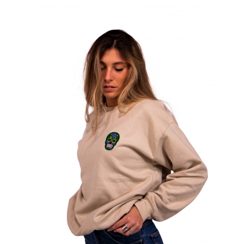 SAND SWEATSHIRT - SKULL