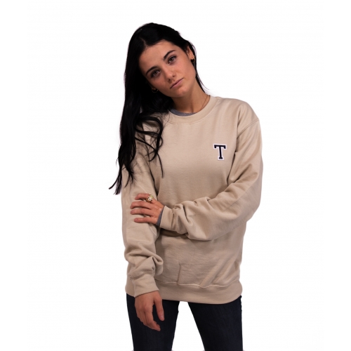 SAND SWEATSHIRT - BLACK ALPHABET