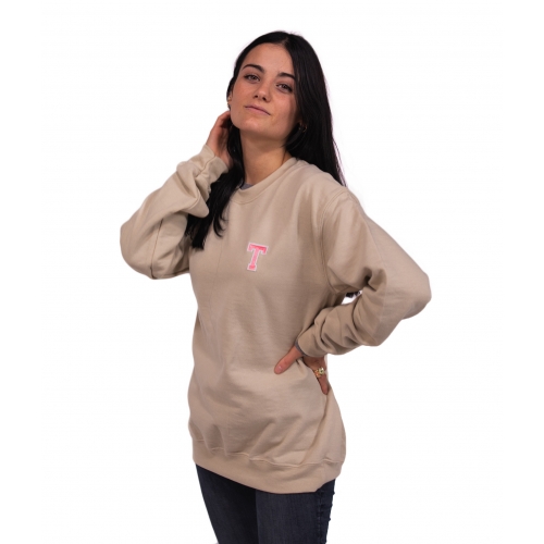 SAND SWEATSHIRT - PINK ALPHABET